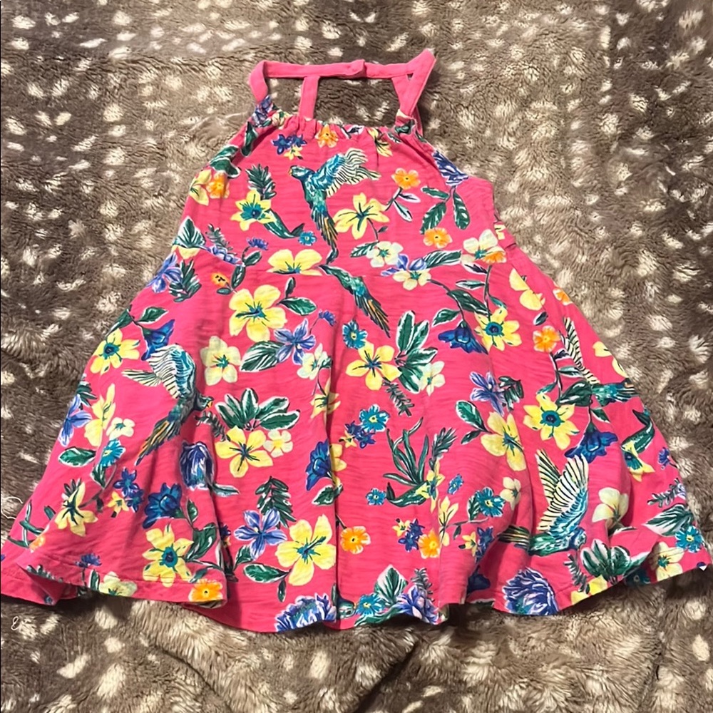 Old Navy 2T pink floral dress